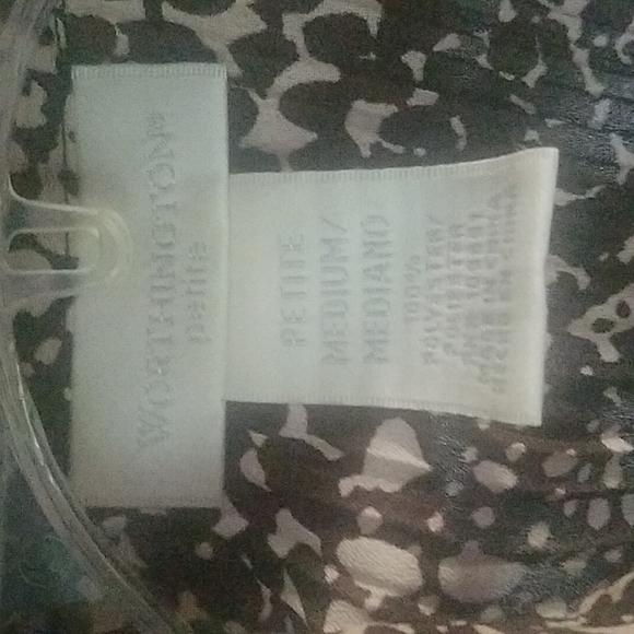 Blouse Nice brown and tan print - Picture 8 of 8